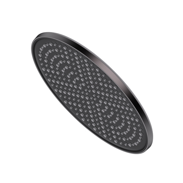 Лейка душевая верхняя Raglo R451.50.09 тропический душ ∅250мм пластик/силикон, графит 