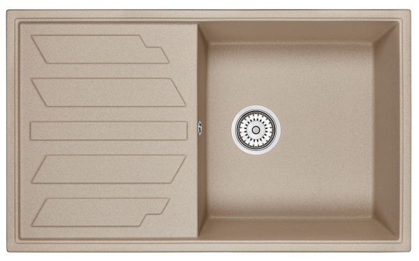 Кухонная мойка GRANULA (8601, ПЕСОК)