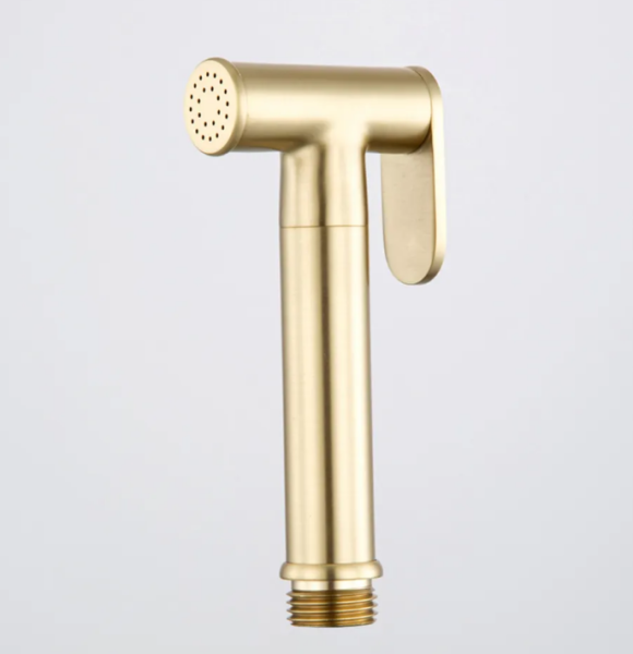 Гигиеническая лейка сатин золотой Frap F21-33