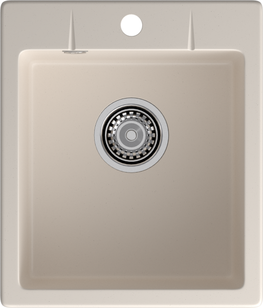 GRANFEST Мойка URBAN 242  1-чаша 420*490мм белый арт.GF-UR-