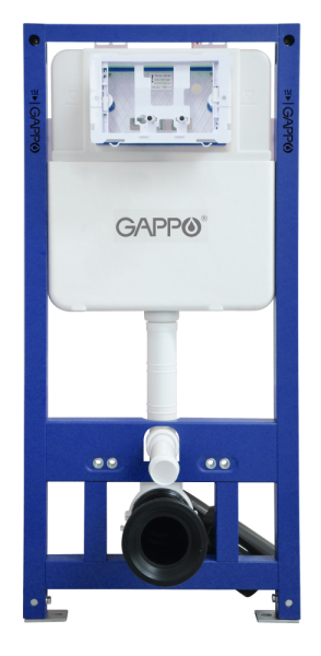 Инсталляция для подвесного унитаза механическая Gappo без клавиши GM3002
