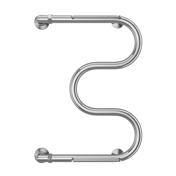 Полотенцесушитель М-образный с полкой (1") 600х400