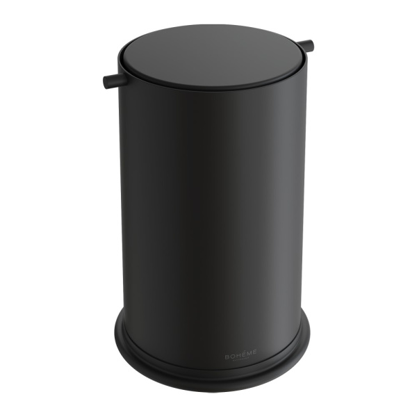 Ведро для мусора с вращающейся крышкой Black