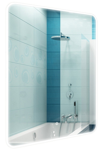 AZARIO зеркало Esterna Raggio влагостойкое с подсветкой 600*800 