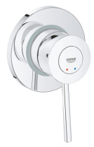 BauClassic Смеситель для душа (со встраиваемым механизмом), хром 29048000