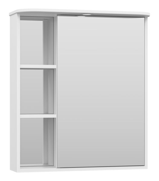 Зеркало-шкаф Венера - 70 прав. со светом белое