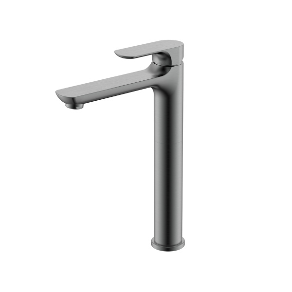 Смеситель Raglo для раковины высокий монолитный, графит R03.15.09