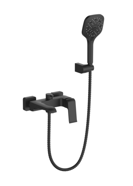 Смеситель для ванны черный GAPPO G3250