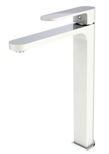 Смеситель для раковины высокий белый GAPPO G1083-82 