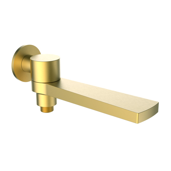 Встраиваемый наполнитель Raglo R473.75.03 для ванны и душа излив поворотный 21см с функцией переключения латунь, сатин
золотой