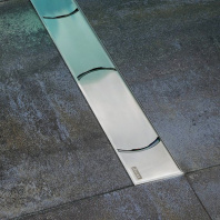 Душевой канал OZ RAVAK Chrome 750 - stainless