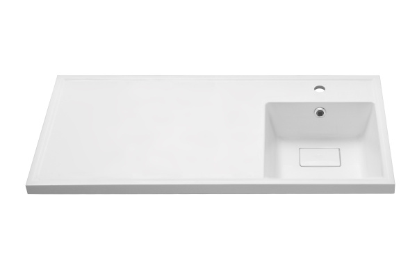 Раковина AQUATON Лайн 1000 правая, белая 1A72073KLF010 в магазинах СантехГид
