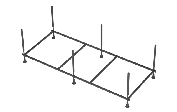 Рама сварная ПУ 150*70