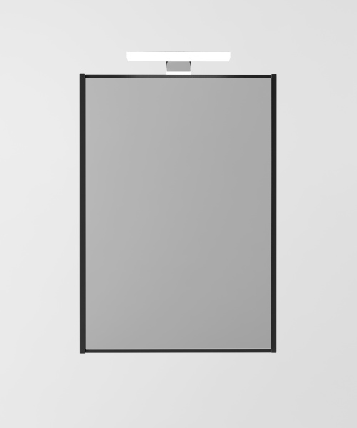 Зеркальный шкаф AQUATON Амели 60, антрацит, 1A262802AE820