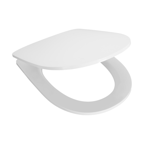Сиденье Santek Юнион дюропласт, быстрое снятие, микролифт, тонкое, 1WH501634