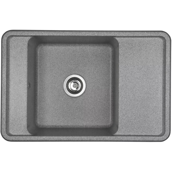 Кухонная мойка AQUATON Беллис 78, цвет серый () 1A725032BS230