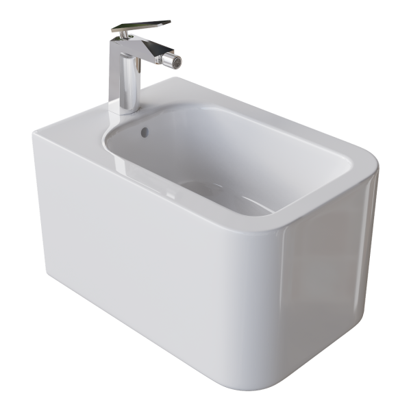 Биде подвесное Mane Белый глянец