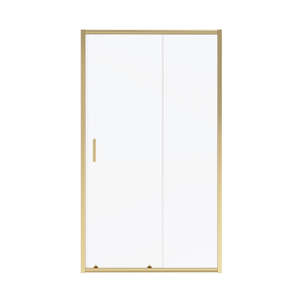 Дверь в нишу Niagara Nova (100х195) золото,двери раздвижные,стекло прозрачное,2 места NG-42-10AG 