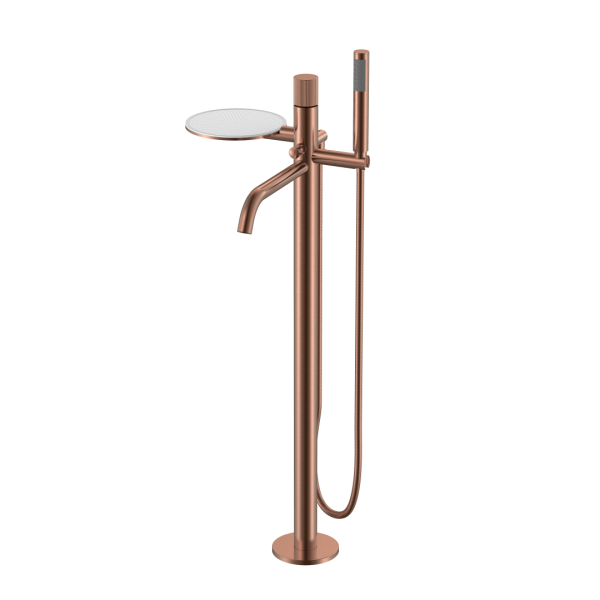 Смеситель STICK напольный COPPER BRUSHED LINEA