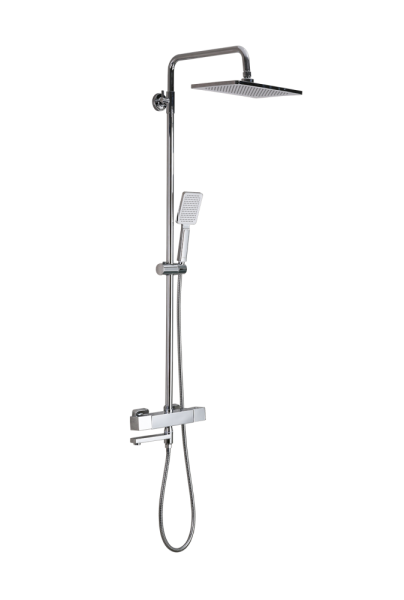 Душевая система с термостатом хром FRAP F24007
