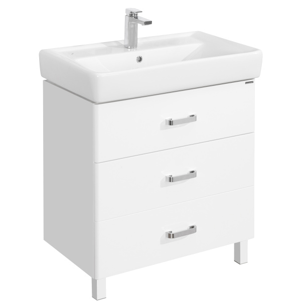 Тумба под раковину AQUATON Америна 60 М белый 1A168901AM010