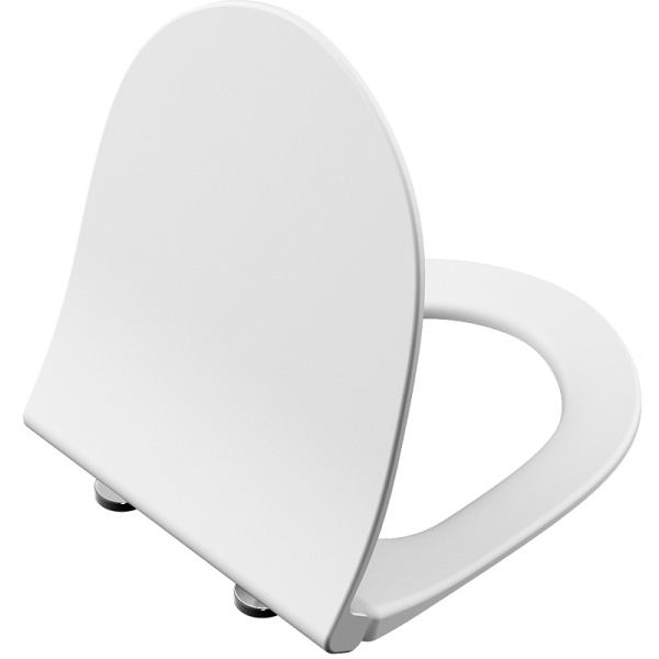Сиденье тонкое Sento дюропласт, микролифт, металл.петли VitrA 130-003-009