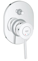 BauClassic Смеситель для ванны (внешняя и встраиваемая части), хром 29047000