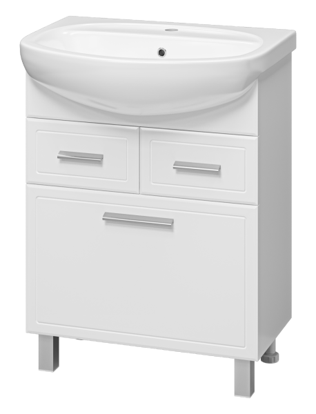 Тумба Стелла -65 с 2-мя ящ.Б/К горизонт.