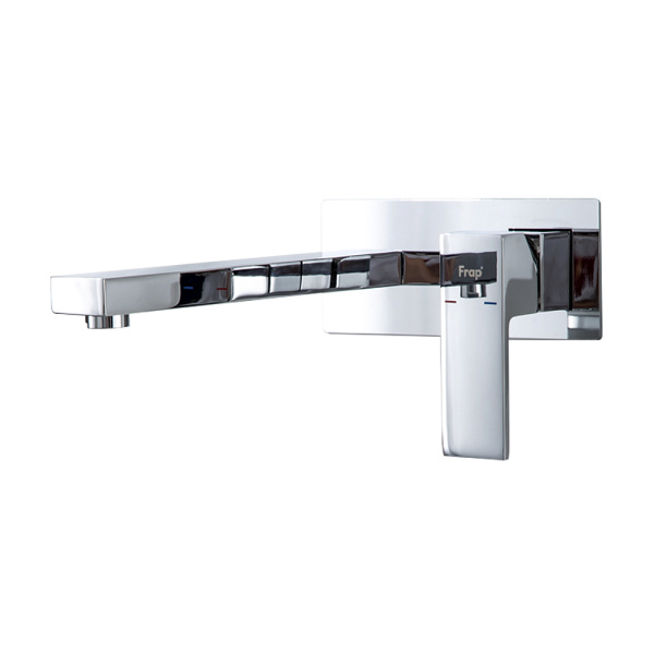 Встраиваемый смеситель для раковины хром FRAP F1291