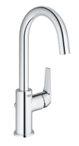 BauFlow Смеситель для раковины с донным клапаном, L-Size, хром 23753000