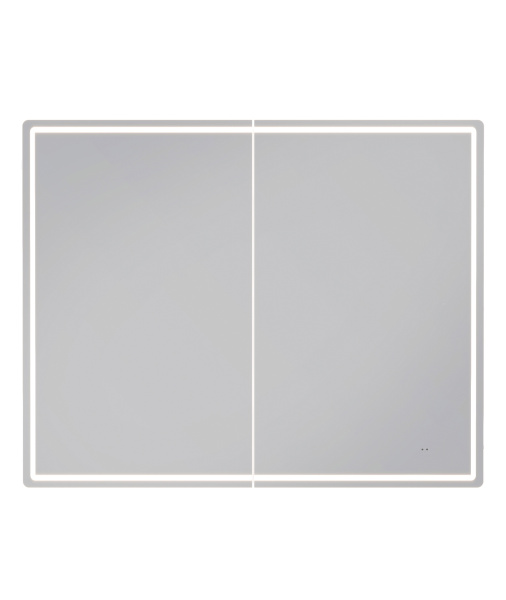 Зеркальный шкаф Geometry 1000 с LED подсветкой