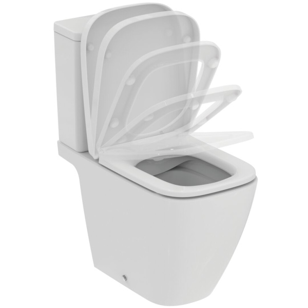 Унитаз Ideal Standard i.life B напольный, для монтажа с бачком, технология RimLS+, с крепежом TT025 () T461201