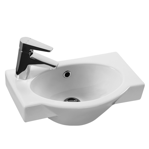 Раковина Santek Форум 45 отверстие под смеситель слева 1WH110542 в магазинах СантехГид