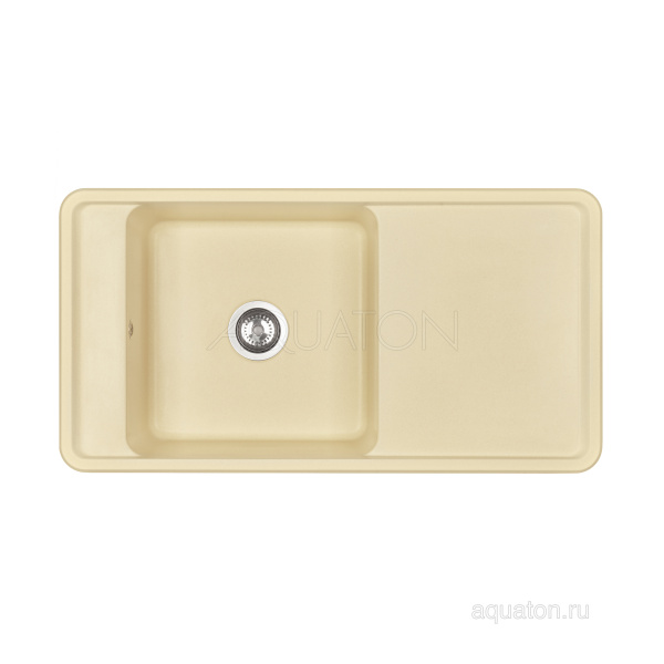 Мойка кухонная Aquaton Беллис 97 шампань