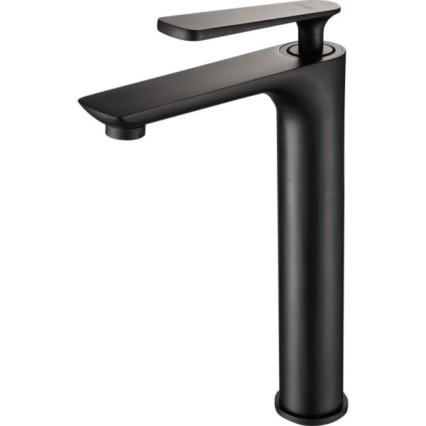 Смеситель для раковины высокий черный FRAP F1052-57 