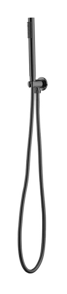 Лейка ручная UNO+штуцер+шланг SHINE GUN METAL 