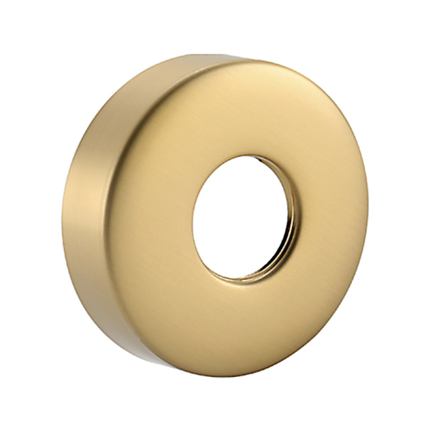Круглая декоративная крышка/сатин золотой GAPPO G71-3 