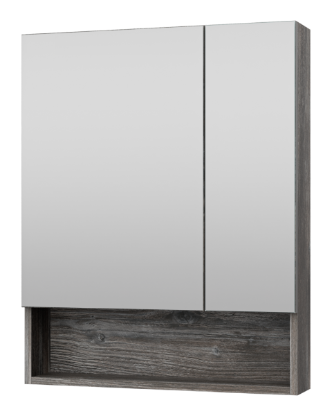 Зеркало-шкаф Темза - 60 с полочкой