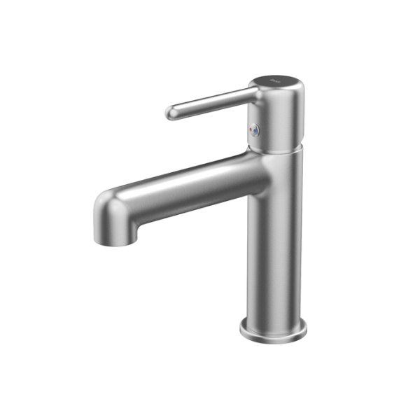 Cмеситель для умывальника, хром матовый, Aiger, IDDIS, AIGBC00i01