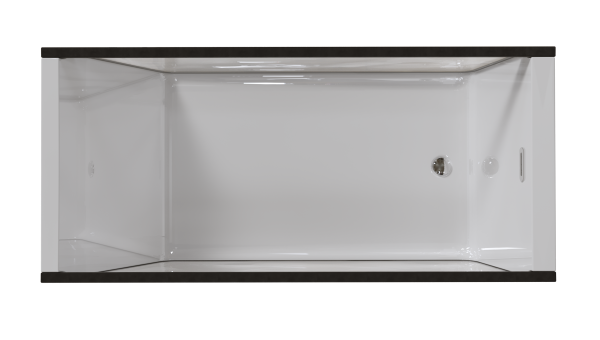 Ванна "NEO" 170*75 2 стекла (принт бетон) 1Marka