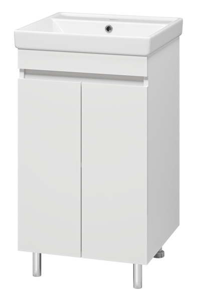 Тумба Енисей - 50 прямая + раковина