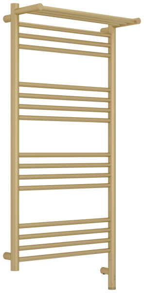 Электрический полотенцесушитель "БОГЕМА 3.1" 1П 1000х500 МЭМ правый (Матовая шампань)