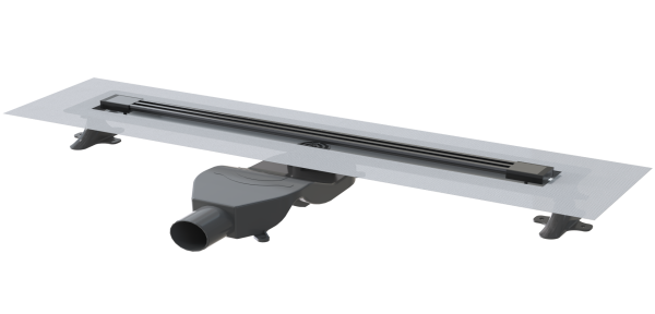 Душевой лоток B&T INFINITY 80см, нерж.сталь GUN METAL