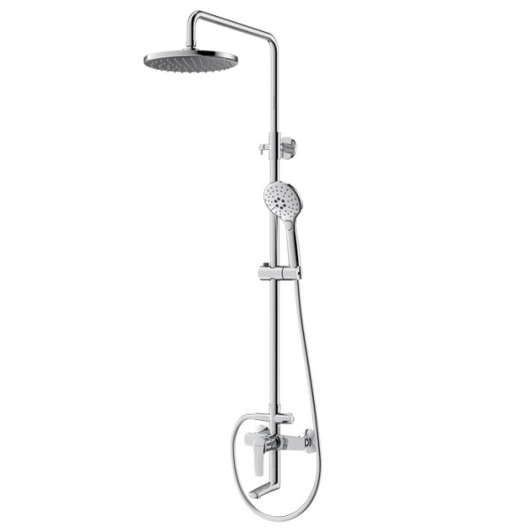 Смеситель с верхним душем и изливом, Ray, IDDIS, RAYSB3Fi06