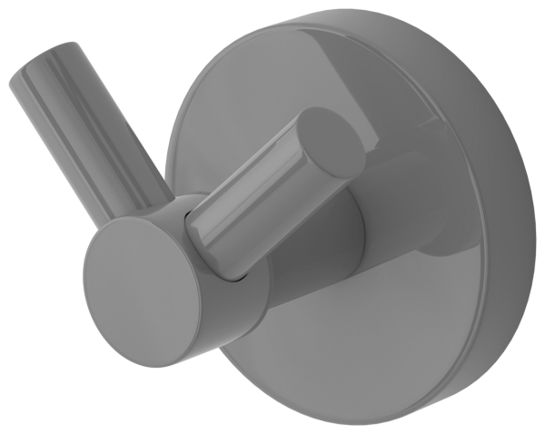 Вешалка ВИКТОРИЯ настенная / L 50 (RAL 9007 Серо-алюминиевый)