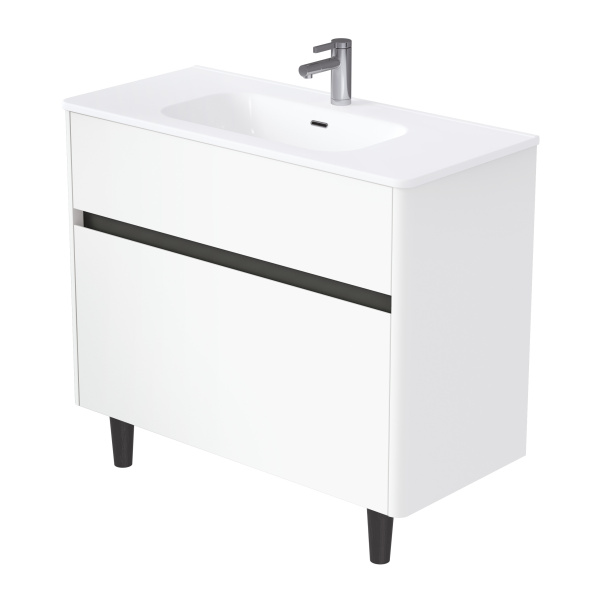 Тумба Mona 100Н (1000х870х453) 2я белый