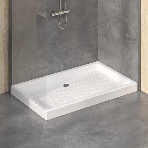 Поддон для душа прямоугольный керамический RGW CR