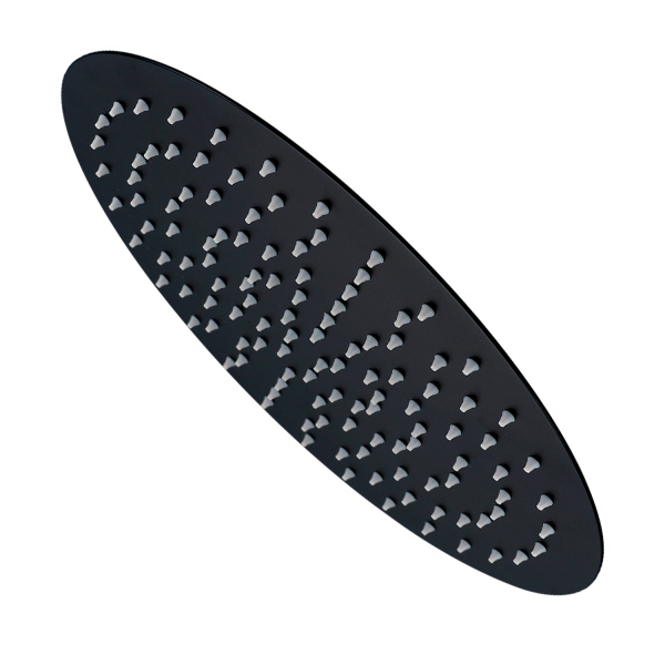 Лейка душевая верхняя Raglo R451.56.06 тропический душ ∅300мм нержавеющая сталь, черный