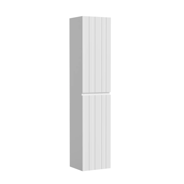 Шкаф-пенал Sancos Ламель / Lamel PLM35W 35x35x165 белый матовый / bianco