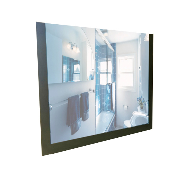 Зеркало  "Сура 80" без подсветки (ПВХ) 